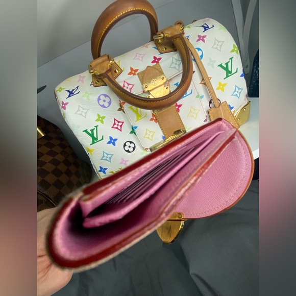 Louis Vuitton Multicolor Monogram Long Wallet "LIVE SHOW TODAY" - Picture 15 of 16